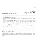 Preview for 14 page of iHome iBT97 Instruction Manual