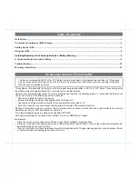 Предварительный просмотр 2 страницы iHome iD84 Instructions Manual