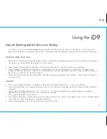 Preview for 12 page of iHome ID9 Instruction Manual