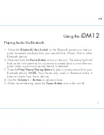 Предварительный просмотр 9 страницы iHome IDM12 Instruction Manual