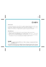 Предварительный просмотр 2 страницы iHome iDM8N Instruction Manual