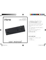 iHome IH-K200MB User Manual preview