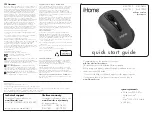 iHome IH-M175ZR Quick Start Manual preview