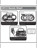 Предварительный просмотр 3 страницы iHome iH13 Quick Start Manual