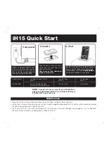 Preview for 3 page of iHome iH15 User Manual