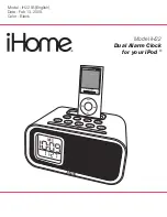 iHome iH22 Owner'S Manual preview