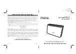 Preview for 1 page of iHome IH24 Product Manual