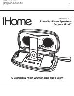 iHome iH29 User Manual preview