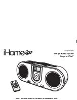 Предварительный просмотр 2 страницы iHome iH31H Owner'S Manual