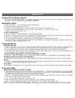 Preview for 5 page of iHome iH7 User Manual