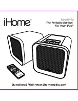 iHome iH82 User Manual preview