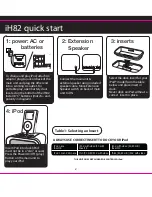 Preview for 4 page of iHome iH82 User Manual