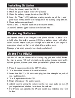 Preview for 3 page of iHome iHM12 User Manual