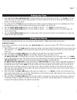 Preview for 7 page of iHome iHM28 Operation Instruction Manual