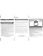 Preview for 1 page of iHome iHM64 Quick Start Manual