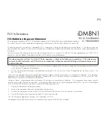 Предварительный просмотр 3 страницы iHome iHome iDM8N1 Instruction Manual