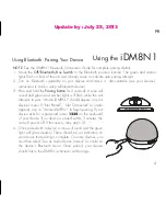 Предварительный просмотр 8 страницы iHome iHome iDM8N1 Instruction Manual