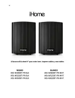 Preview for 12 page of iHome iHSI-W400BT-PR-BLK Manual