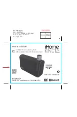 Preview for 1 page of iHome iKN100 Instruction Manual