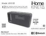 iHome iKN105 Instruction Manual preview