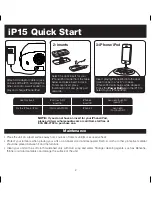 Preview for 4 page of iHome iP15 Instruction Manual