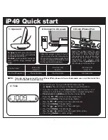 Preview for 3 page of iHome IP49 User Manual