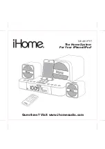 Preview for 1 page of iHome iP51 Instruction Manual