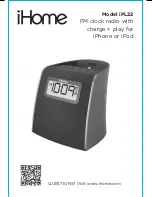 iHome iPL22 User Manual preview