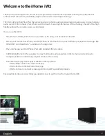 Preview for 2 page of iHome iW2 air series User Manual