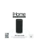 Предварительный просмотр 1 страницы iHome iW3 air series Start Manual