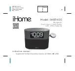 iHome iWBT400 Instruction Manual preview