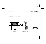 Preview for 4 page of iHome iWBT400 Instruction Manual