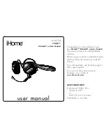 iHome LifeTalks IH-H415BB User Manual preview