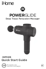 iHome POWERGLIDE iWMG18 Quick Start Manual preview