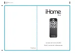 iHome Rx4 Instruction Booklet preview