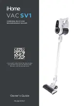 iHome VAC SV1 Owner'S Manual предпросмотр