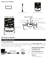 Предварительный просмотр 2 страницы iHome Zenergy CANDLE iZBT110 Quick Start Manual