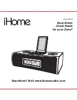 iHome ZN90 User Manual preview