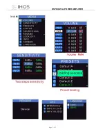 Preview for 7 page of IHOS Quadro DSP 2.0 User Manual