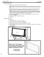 Предварительный просмотр 58 страницы IHP astria Sirius42TEN Installation And Operation Instructions Manual