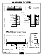 Предварительный просмотр 2 страницы IHP Barcelona Lights Series Manual