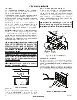 Предварительный просмотр 14 страницы IHP Comfortflame Shiloh42RWS Operation Instructions Manual