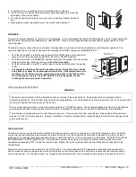 Preview for 2 page of IHP H8863 WS-S-TMR Installation And Operation Instructions