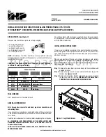 Preview for 1 page of IHP RDV-BRK-STD Installation Instructions