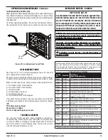 Preview for 15 page of IHP Superior Fireplaces Merit WCT2042WS Installation And Operation Instruction Manual