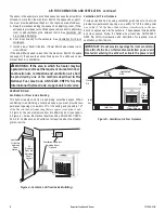 Предварительный просмотр 9 страницы IHP Superior Fireplaces VRE4536RH Installation And Operation Instruction Manual