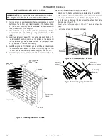 Предварительный просмотр 13 страницы IHP Superior Fireplaces VRE4536RH Installation And Operation Instruction Manual