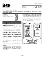 Preview for 1 page of IHP TSRC Manual