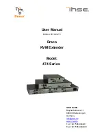 Ihse 474 Series User Manual preview