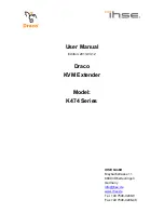 Preview for 1 page of Ihse Draco K474-1S4x User Manual